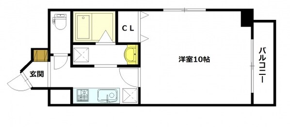 プランドール古市の物件間取画像